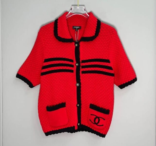 Жакет Chanel женский бордовый 137979