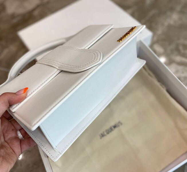 Сумка Jacquemus женский кожа белый 140077-4