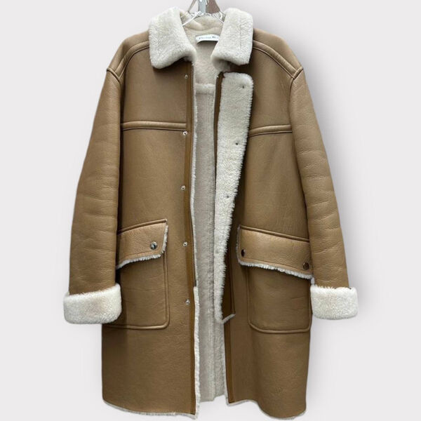 Дубленка Christian Dior женский бежевый 128376-5