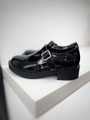 Дерби Prada женский кожа черный 16441-4