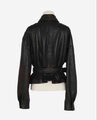 Куртка Saint Laurent женский кожа черный 173162-4