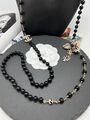 Колье Chanel черный 175848-2