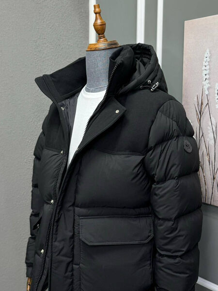 Мужской пуховик Moncler мужской черный 167553-5