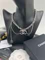 Колье Chanel графитовый 175347-1