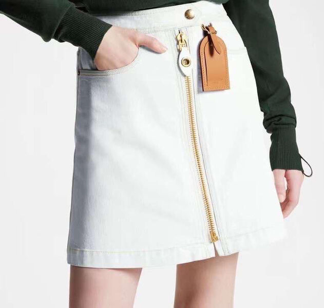 Юбка Louis Vuitton женский белый 117263