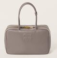 Сумка Miu Miu женский кожа графитовый 163175-1