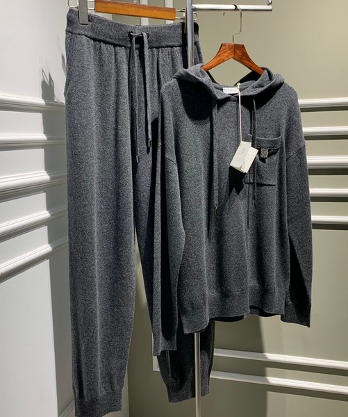 Костюм Brunello Cucinelli женский графитовый 27802