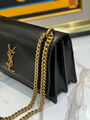 Сумка Saint Laurent Sunset Medium женский кожа черный 141997-5
