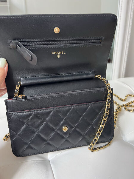 Сумка Chanel Mini женский кожа черный 143090-3