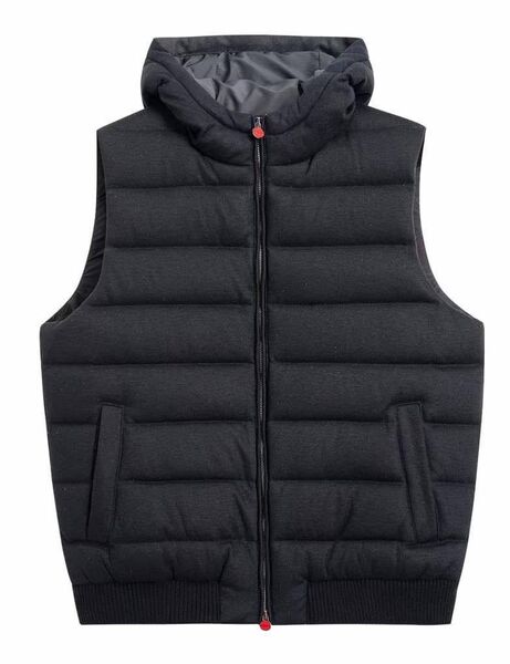 Мужской жилет Kiton мужской черный 135790