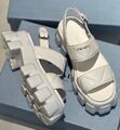 Сандалии Prada женский кожа белый 117035-1