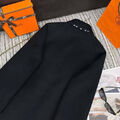 Пальто Hermès женский черный 157328-7