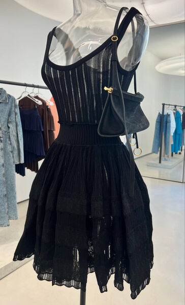 Платье Alaïa женский черный 188323