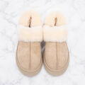 Угги Ugg Slippers Disquette женский замша бежевый 163206-3