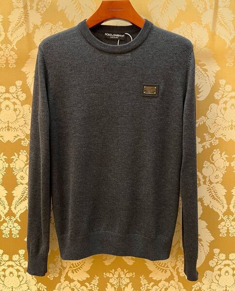 Мужской свитер Dolce&Gabbana мужской графитовый 136525