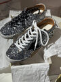 Кеды Golden Goose женский пайетки графитовый 194539-3