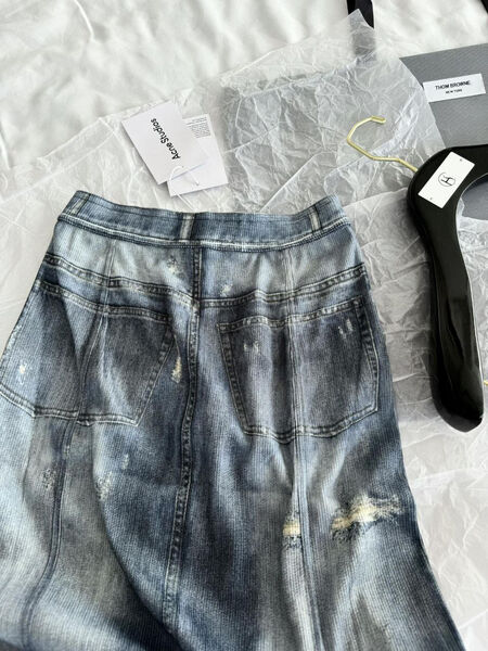 Юбка Acne Studio женский синий 145953-8