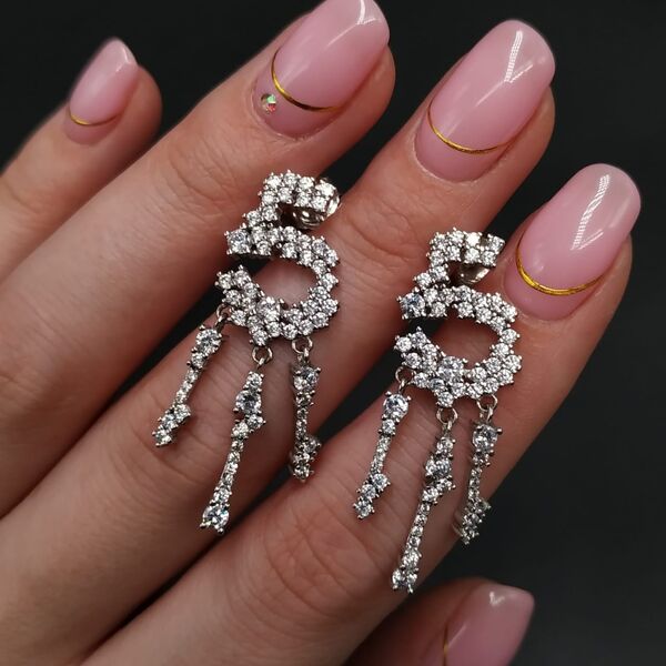 Серьги Chanel 70604-3