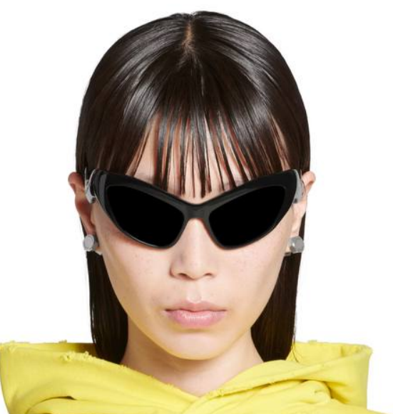 Серьги Balenciaga графитовый 176074-4