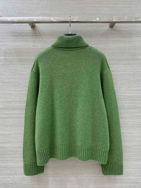 Свитер Loro Piana женский вязаная ткань болотный 199291-2