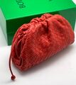Сумка Bottega Veneta женский кожа бордовый 72561-1