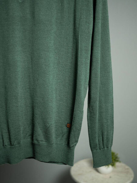 Мужское поло Kiton мужской болотный 160541-4