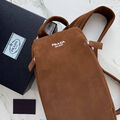 Мужской рюкзак Prada мужской замша 190569-2