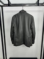Мужская куртка Kiton мужской кожа графитовый 195966-3