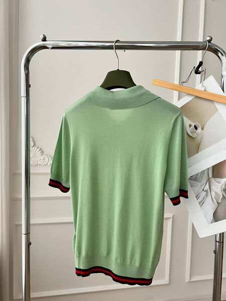 Поло Gucci женский болотный 188186-8