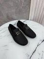 Мужские мокасины Christian Dior мужской кожа черный 185703-2