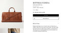 Дорожная сумка Bottega Veneta женский кожа 181219-8