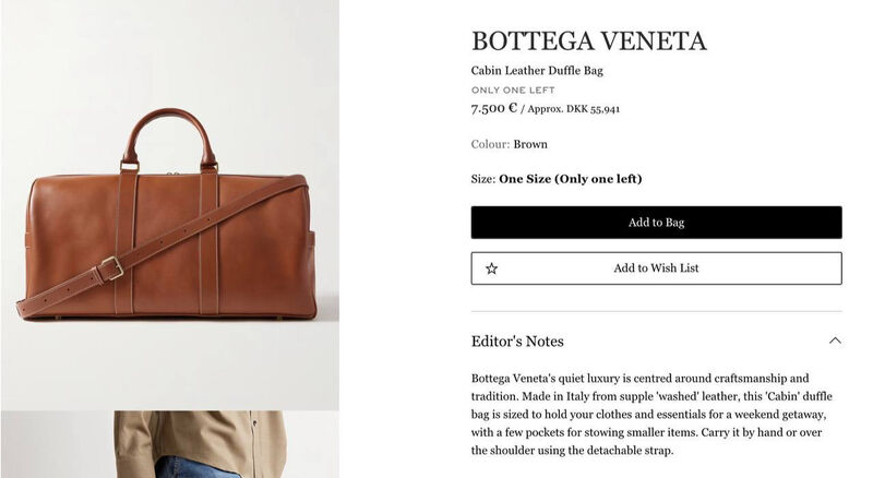 Дорожная сумка Bottega Veneta женский кожа 181219-8