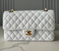 Сумка Chanel 2.55 женский кожа белый 134274-1