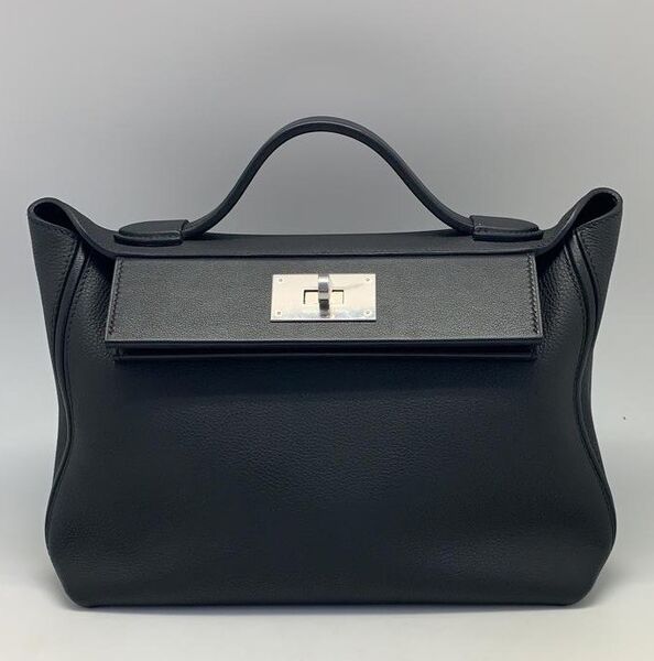 Сумка Hermès женский кожа черный 75238