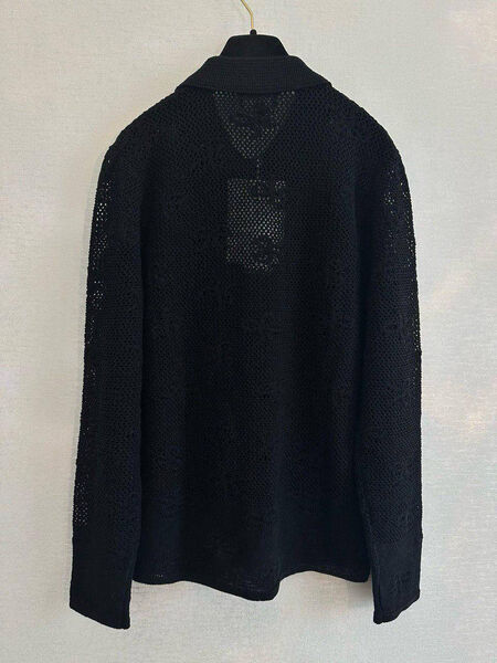 Кардиган Chanel женский вязаная ткань черный 147748-4
