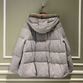 Пуховик Loro Piana женский графитовый 62825-5