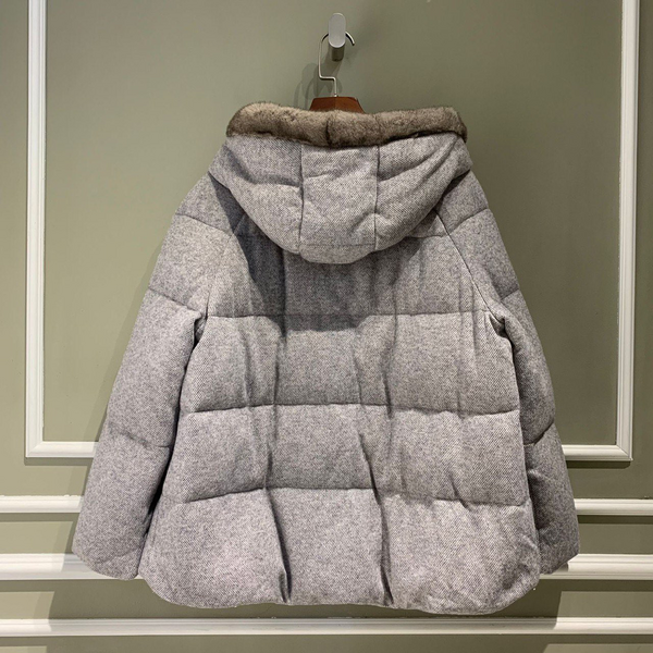 Пуховик Loro Piana женский графитовый 62825-5