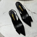 Туфли Prada женский кожа черный 138734-7