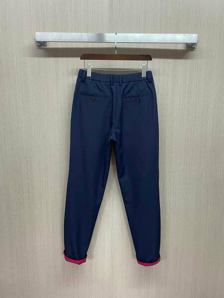 Мужские брюки Kiton мужской синий 182573-2