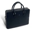 Мужской портфель Montblanc мужской кожа черный 121088-1