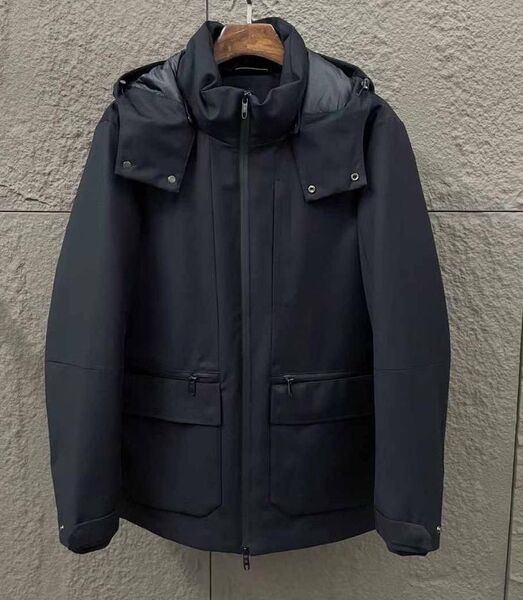 Мужской пуховик Zegna мужской черный 167808