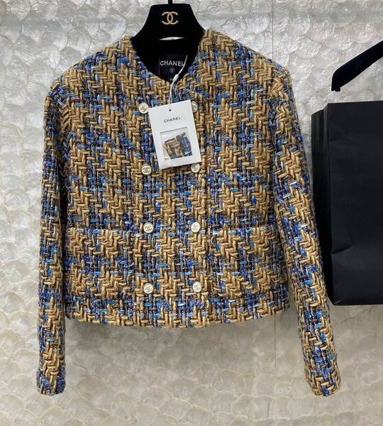 Пиджак Chanel женский синий 139793