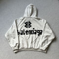 Мужское худи Balenciaga мужской белый 158001-4