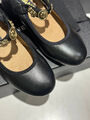 Туфли Chanel женский кожа черный 156709-3