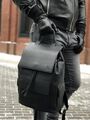 Рюкзак Loewe мужской кожа черный 65122-5