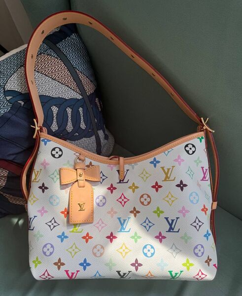 Сумка Louis Vuitton женский кожа белый 191643