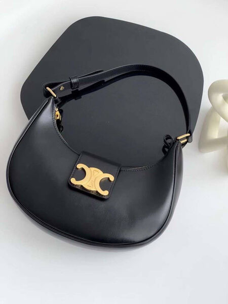 Сумка Celine женский кожа черный 120991-5