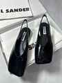 Туфли Jil Sander женский кожа черный 148659-2