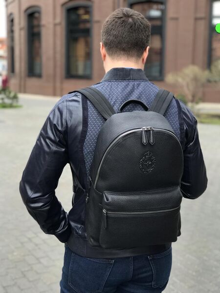 Мужской рюкзак Dolce & Gabbana мужской кожа черный 53332-3