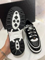 Кроссовки Chanel женский кожа черный 180670-5